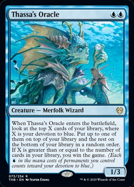 Thassa's Oracle Theros Beyond Death